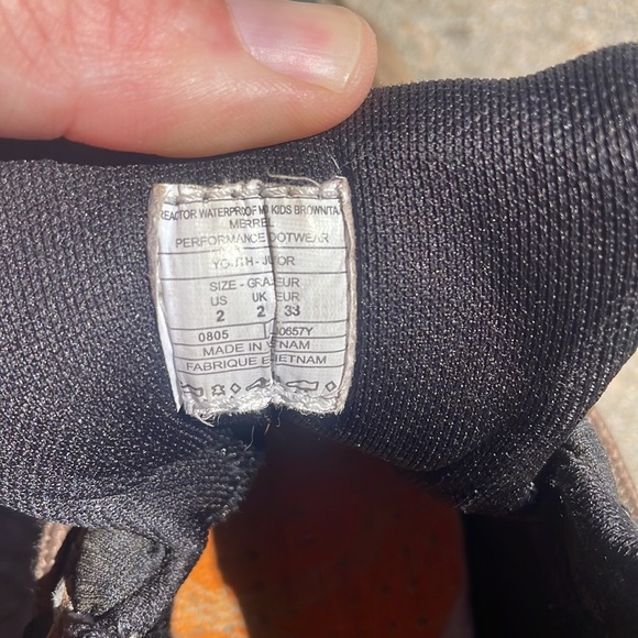 Merrell waterproof hiking boots - Picture 6 of 7